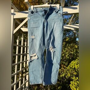 Levi's Light Blue Distressed Women Jeans